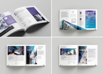 brochure design agency dubai