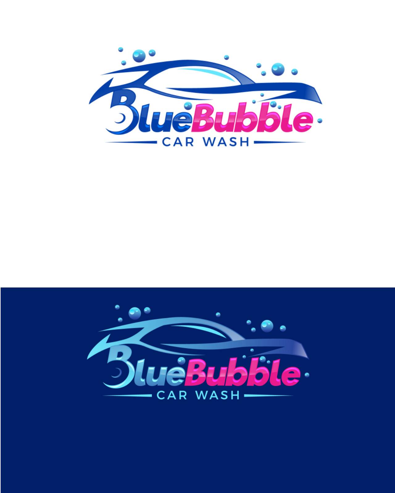 Blue Bubble Logo